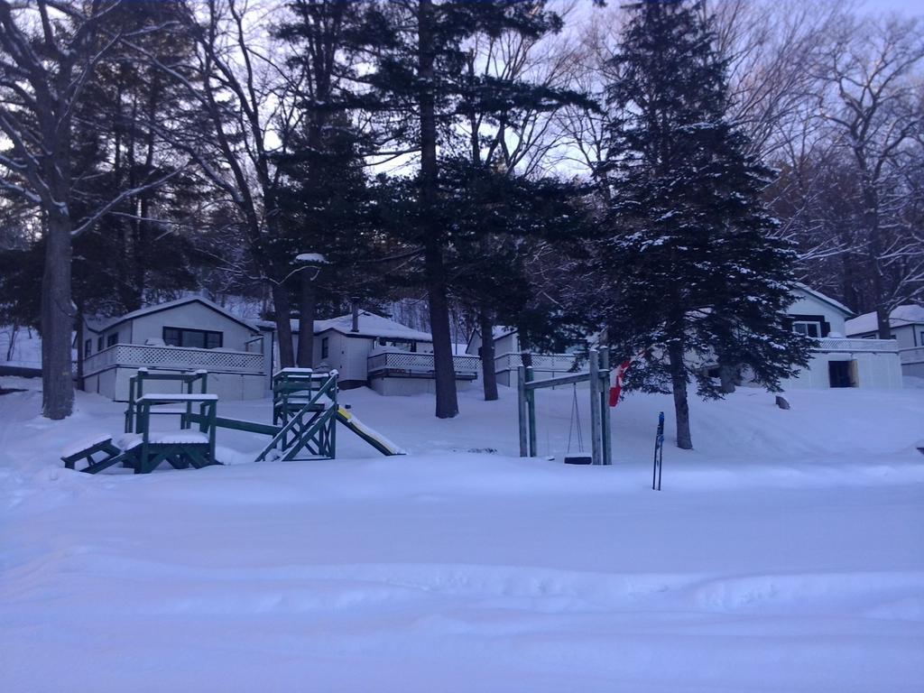 Little Hawk Resort & Marina Algonquin Highlands Bagian luar foto