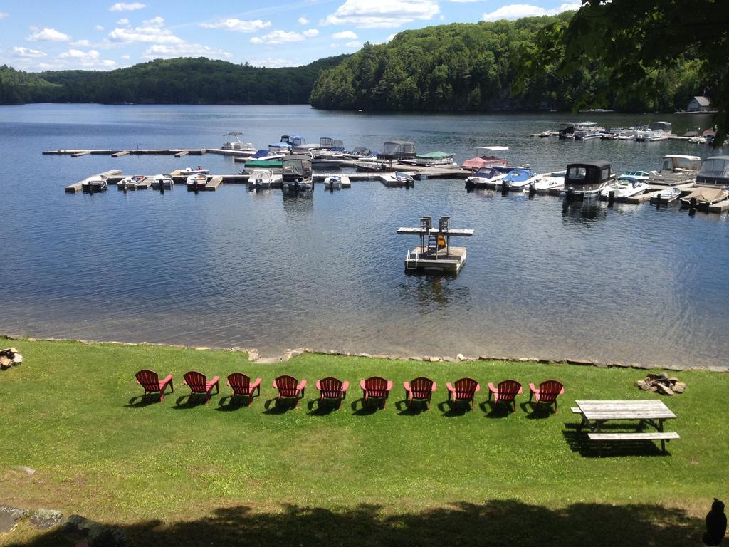 Little Hawk Resort & Marina Algonquin Highlands Bagian luar foto